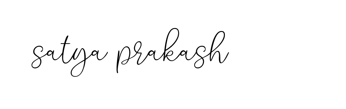 Signature of satya-prakash