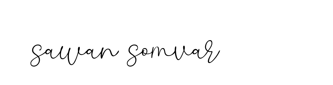 Signature of sawan-somvar