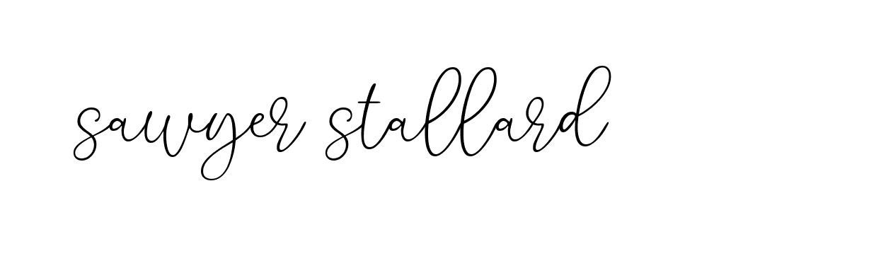 Signature of sawyer-stallard