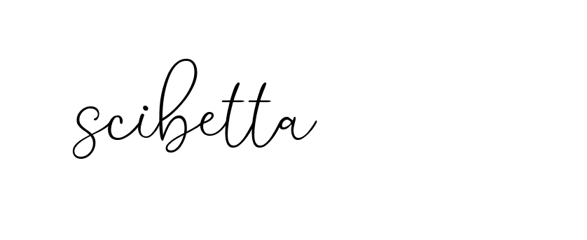 Signature of scibetta