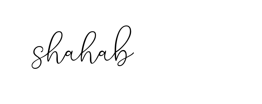 Signature of shahab-