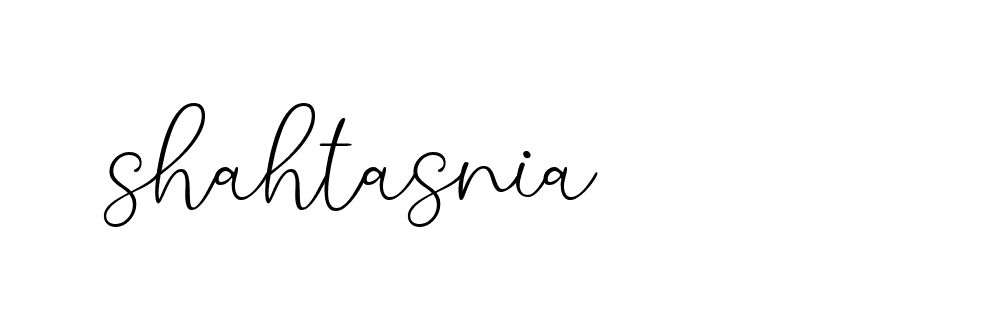 Signature of shahtasnia