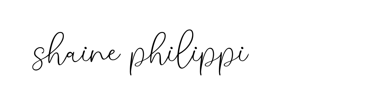 Signature of shaine-philippi