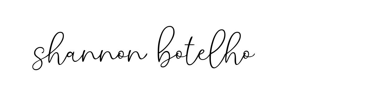 Signature of shannon-botelho