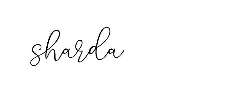 Signature of sharda-