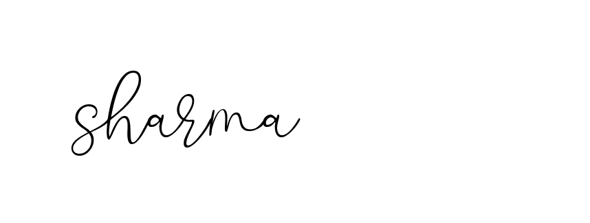 Signature of sharma-