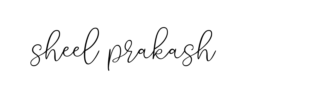 Signature of sheel-prakash