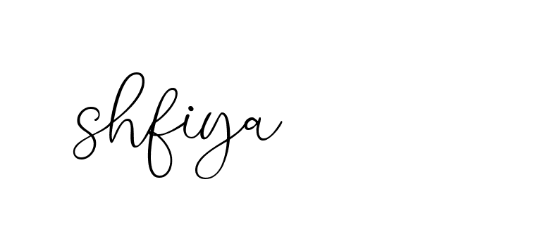 Signature of shfiya