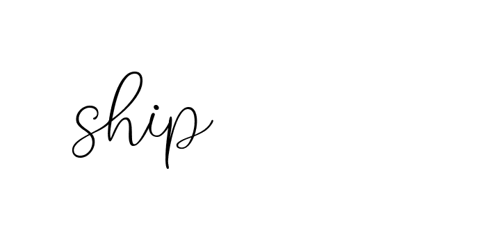 Signature of ship