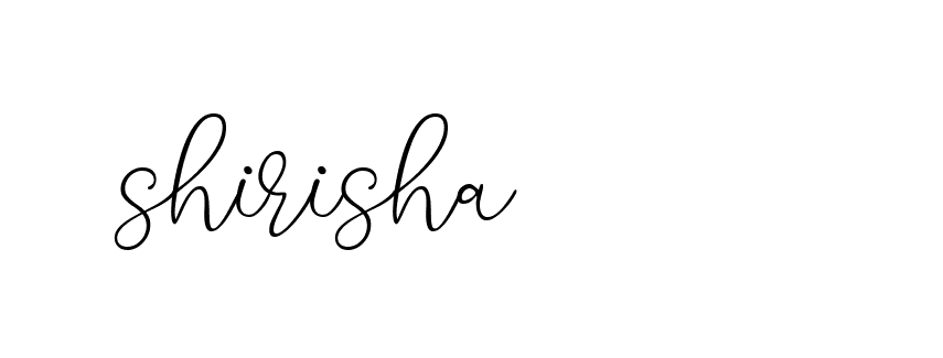 Signature of shirisha