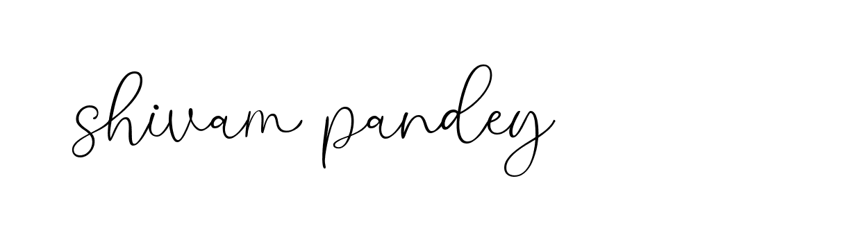 Signature of shivam-pandey-