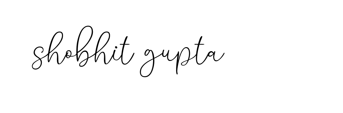 Signature of shobhit-gupta