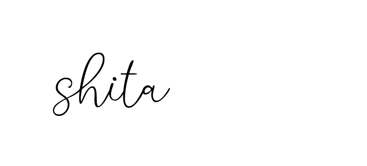 Signature of short-name-signure-ishita