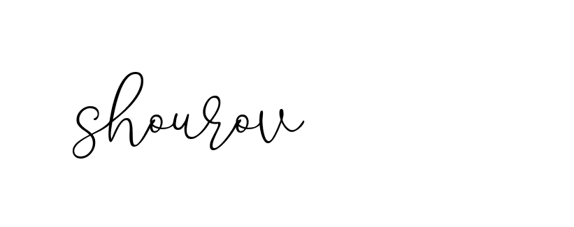 Signature of shourov