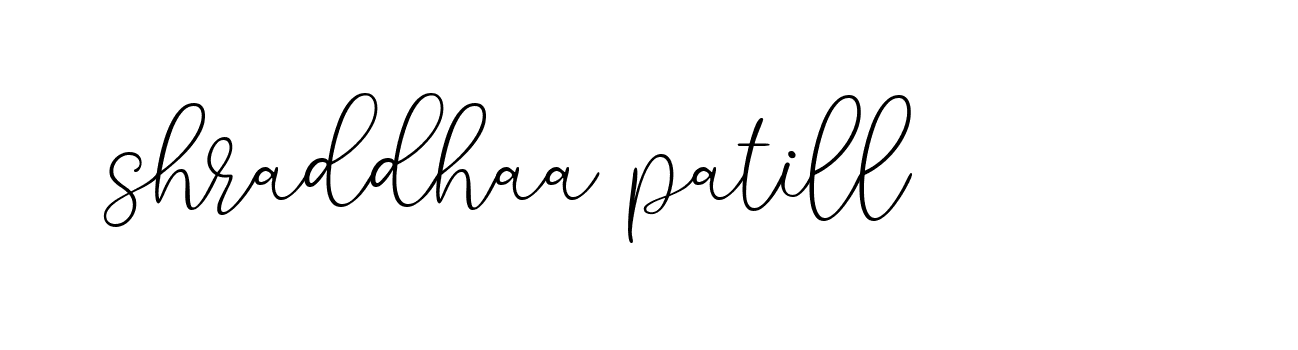 Signature of shraddhaa-patill