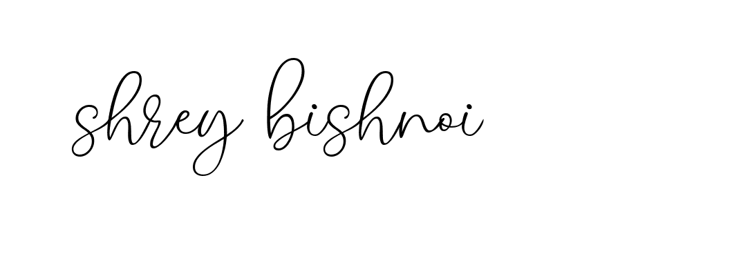 Signature of shrey-bishnoi