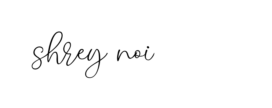 Signature of shrey-noi