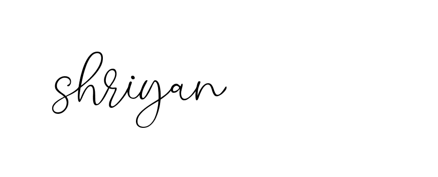 Signature of shriyan-