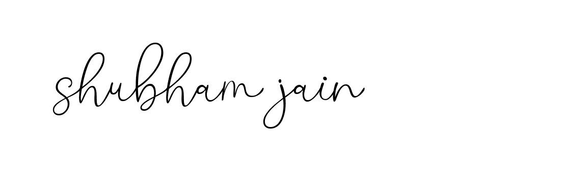 Signature of shubham-jain