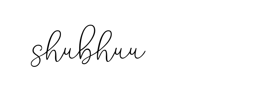 Signature of shubhuu