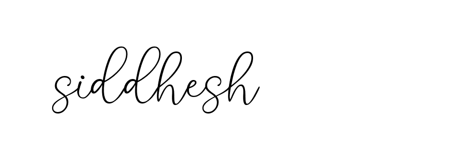 Signature of siddhesh