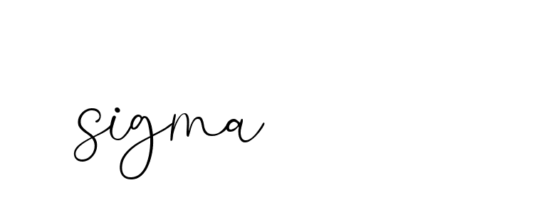 Signature of sigma