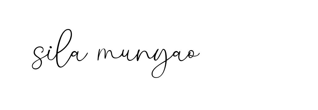 Signature of sila-munyao