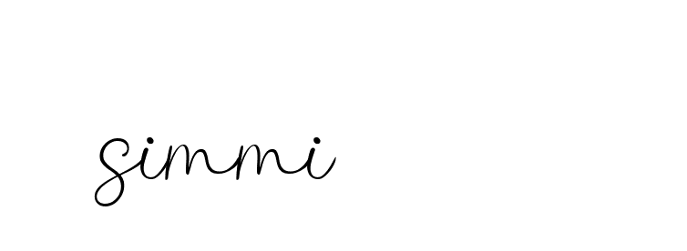 Signature of simmi