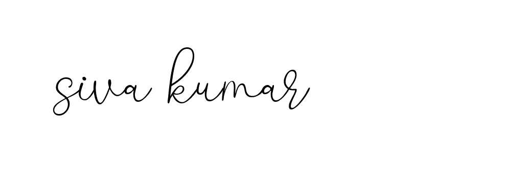 Signature of siva-kumar