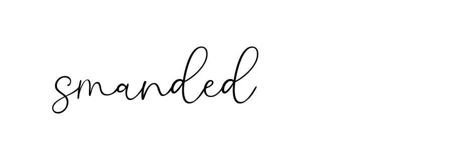 Signature of smanded