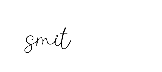 Signature of smit