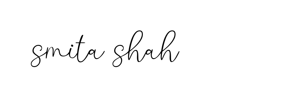 Signature of smita-shah