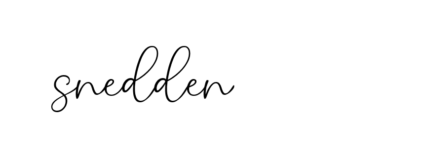 Signature of snedden