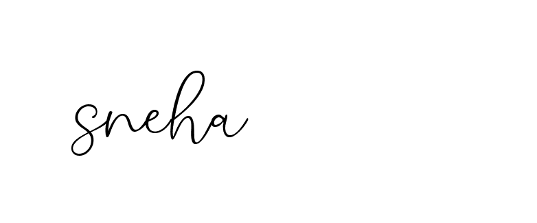 Signature of sneha-