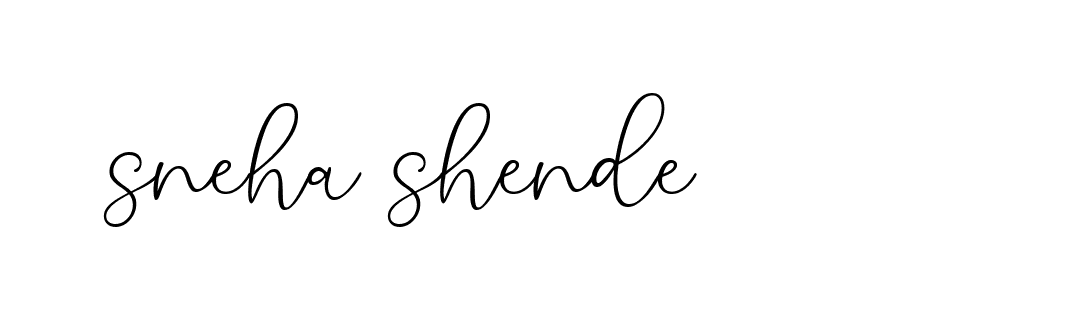 Signature of sneha-shende