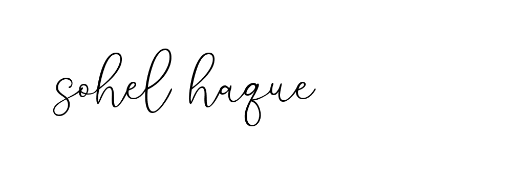 Signature of sohel-haque