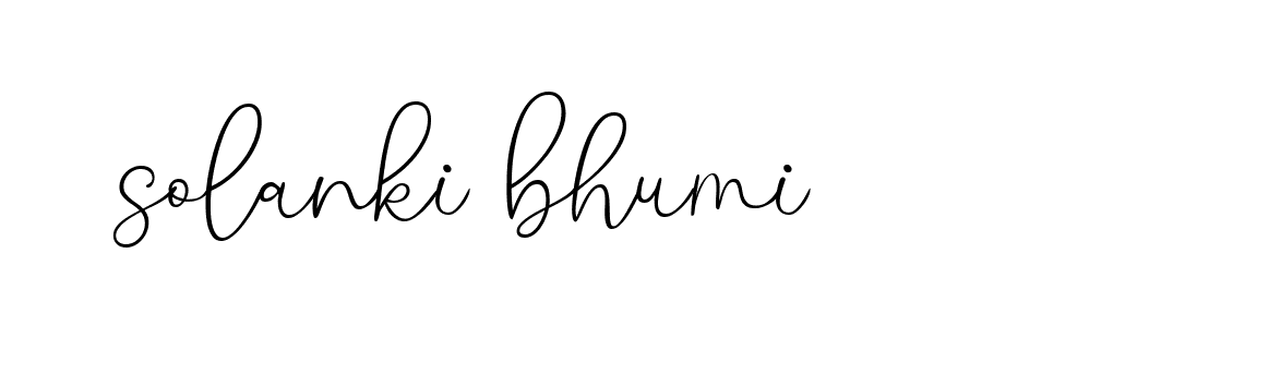 Signature of solanki-bhumi-