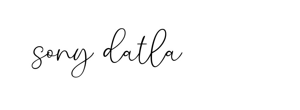 Signature of sony-datla