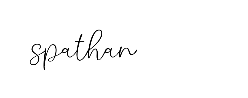 Signature of spathan