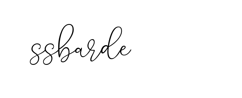 Signature of ssbarde