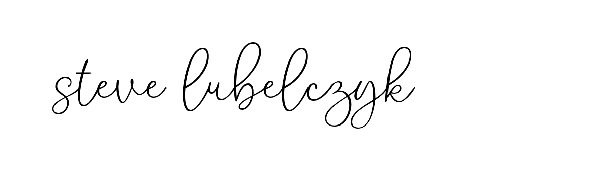 Signature of steve-lubelczyk