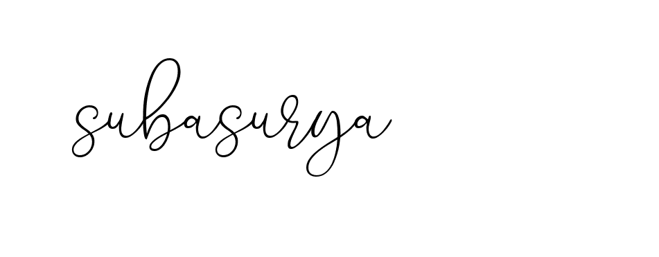 Signature of subasurya