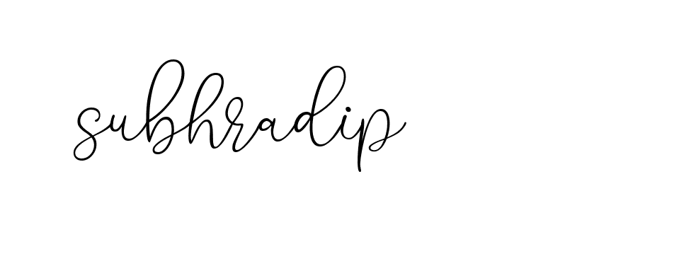 Signature of subhradip