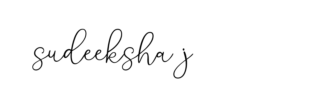 Signature of sudeeksha-j