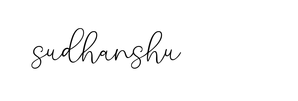 Signature of sudhanshu