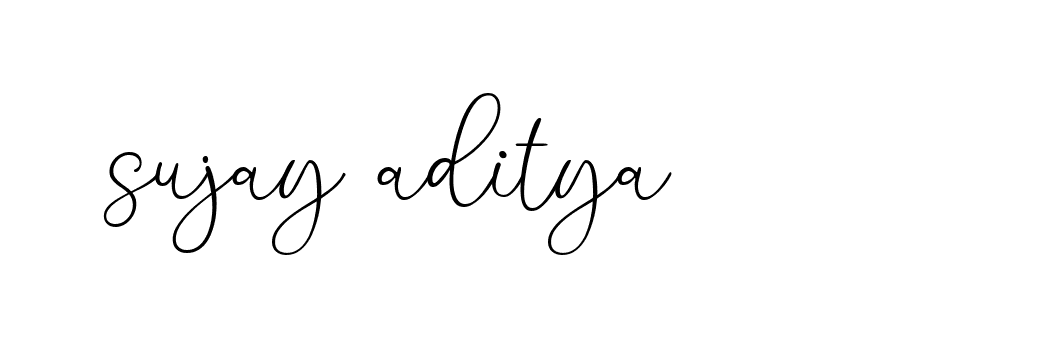 Signature of sujay-aditya