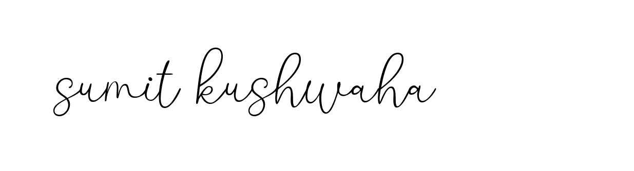 Signature of sumit-kushwaha