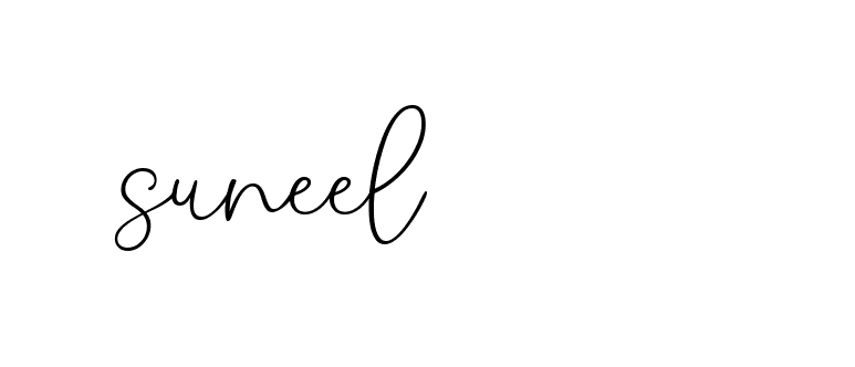 Signature of suneel