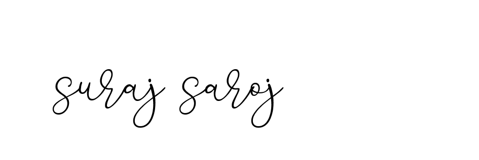 Signature of suraj-saroj