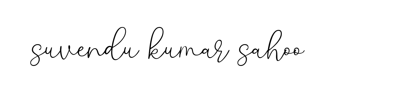 Signature of suvendu-kumar-sahoo